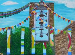 Painting: Er valt iets te vieren